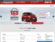 Tablet Screenshot of fiat.spaziogroup.com