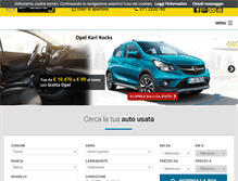 Tablet Screenshot of opel.spaziogroup.com